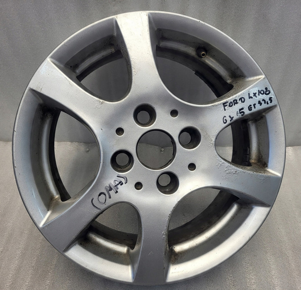 1x Alufelge 15 Zoll 6.0" 4x108 52 5ET XS4J-1007-GA XS4J-GA MA-DAR81 Ford Fiesta