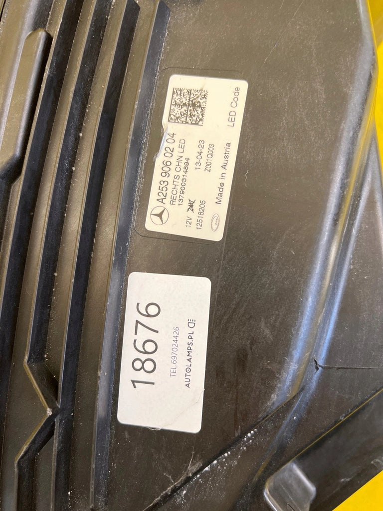 Frontscheinwerfer Mercedes-Benz Glc A2539060204 LED Rechts Headlight SCH4057067787ft