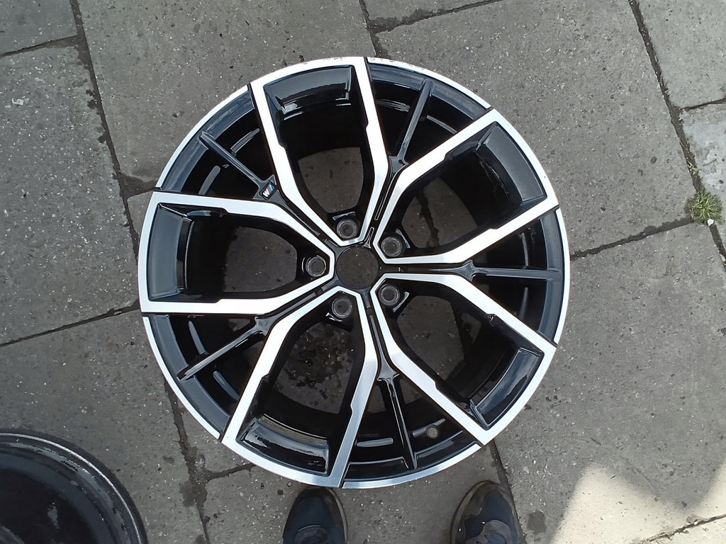 1x Alufelge 16 Zoll 5x112 Glanz BMW 5 G31 G30 Rim Wheel FEL1327955896yv