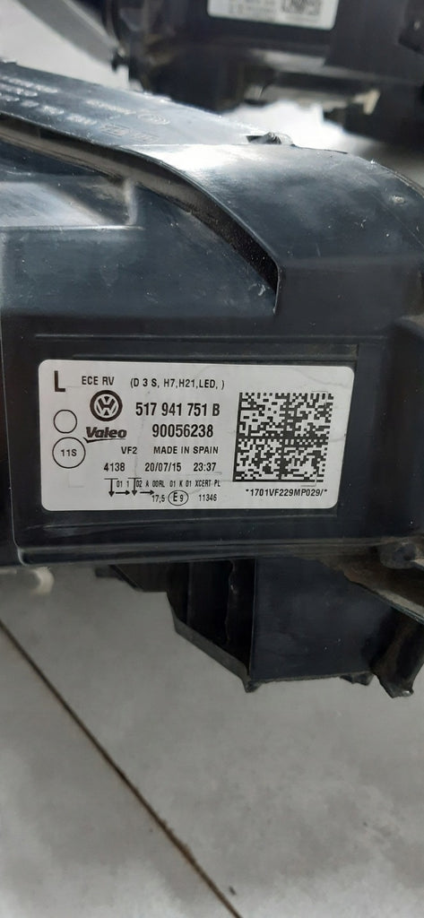 Frontscheinwerfer VW Sportsvan 517941751B 517941752B Rechts oder Links