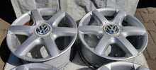 Load image into Gallery viewer, 4x Alufelge 17 Zoll 7.5" 5x120 55ET Glanz Silber 7L6601025 VW Touareg Rim Wheel FEL5520925816jr