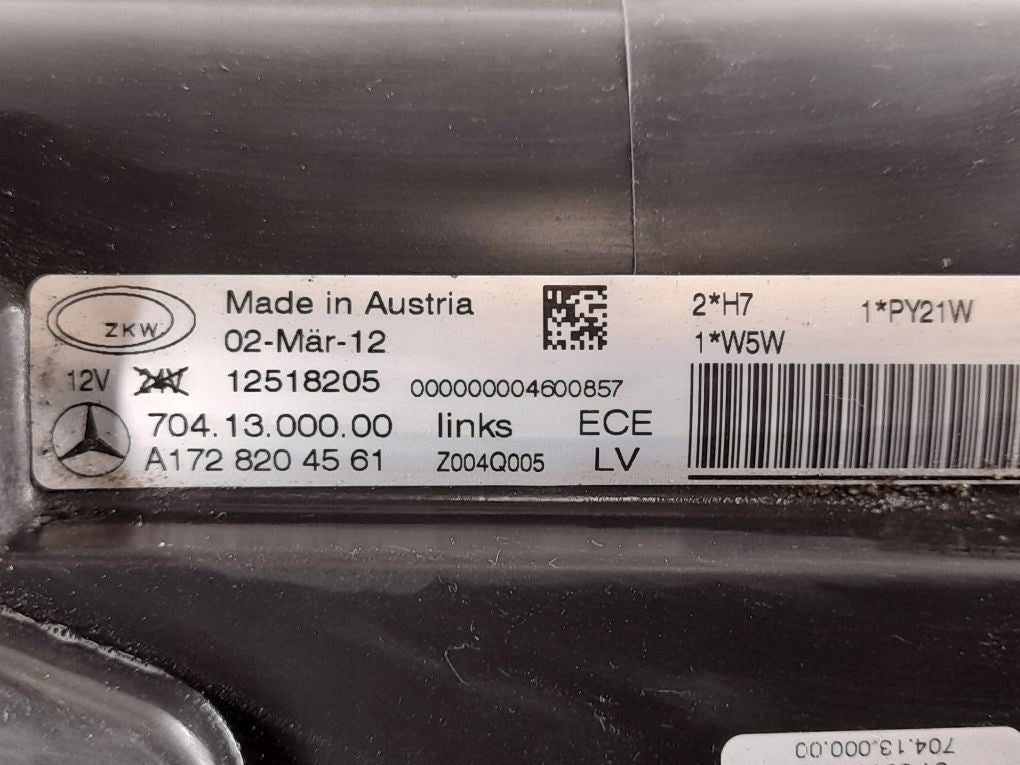 Frontscheinwerfer Mercedes-Benz Slk R172 A1728204561 Links Headlight SCH9074318173xo
