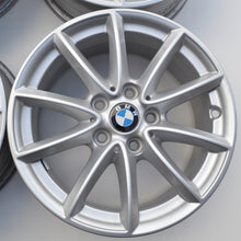 Laden Sie das Bild in den Galerie-Viewer, 4x Alufelge 16 Zoll 7.0" 5x112 52ET Glanz Silber 6855080 BMW F44 F45 F46 FEL5214788015yt