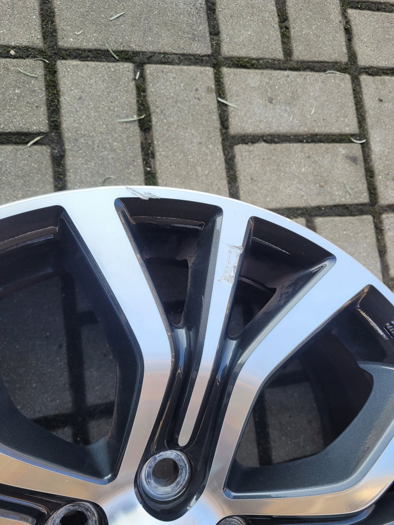 1x Alufelge 18 Zoll 7.0" 5x114.3 38ET Mitsubishi Outlander Rim Wheel