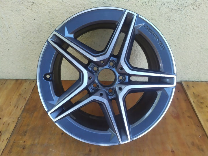 1x Alufelge 18 Zoll 9.0" 5x112 49ET A2134016400 Mercedes-Benz W213 Rim Wheel FEL8800794900qe