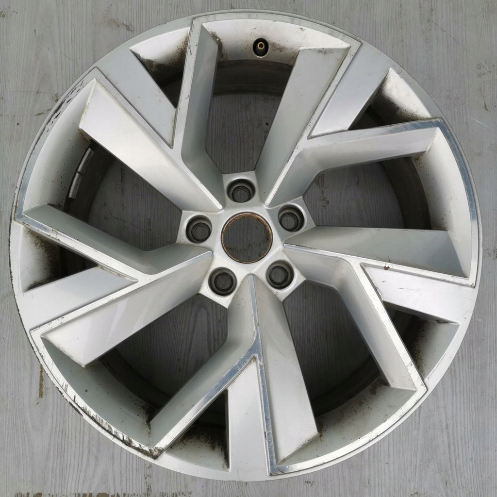 1x Alufelge 19 Zoll 7.0" 5x112 43ET Glanz Silber 565601025F Skoda Kodiaq FEL6039405732xx