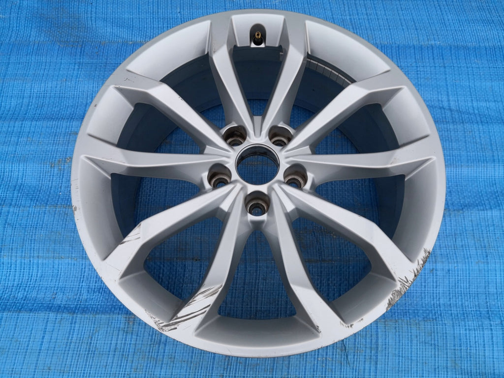 1x Alufelge 18 Zoll 8.0" 5x112 40ET Glanz Graphit 8W0601025H Audi A4 B9 Mg