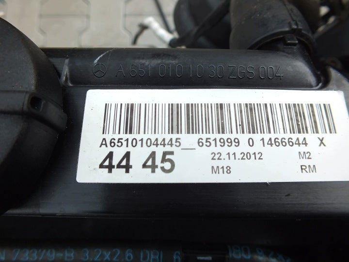 Motor Mercedes-Benz W246 651901 1.8 CDI 109PS 176TKm 2012 Diesel Engine Komplett MOT9512553821wl