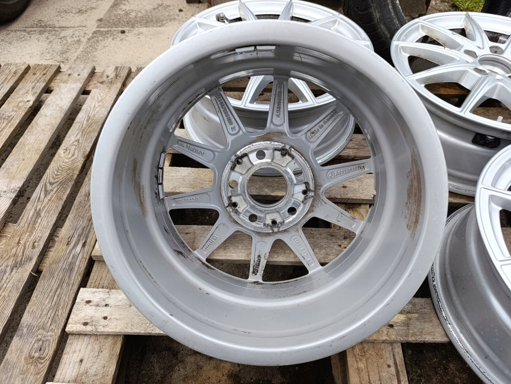1x Alufelge 16 Zoll 6.5" 5x112 44ET Glanz Silber A1774011100 Mercedes-Benz W177 FEL8165378918lg
