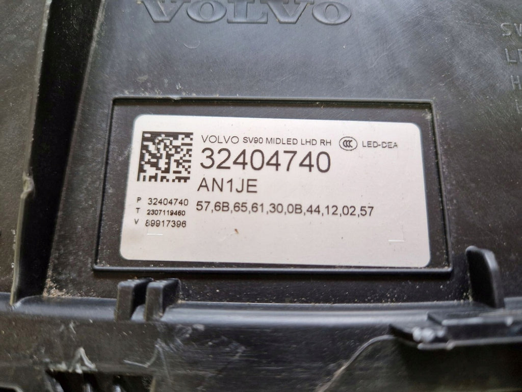 Frontscheinwerfer Volvo V90 31655280 32404740 LED Rechts Scheinwerfer Headlight