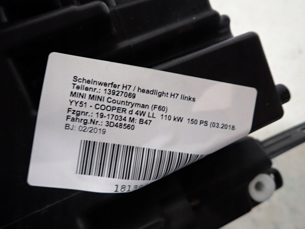 Frontscheinwerfer Mini Countryman F60 030109920305 Links Scheinwerfer Headlight SCH2213734886yh