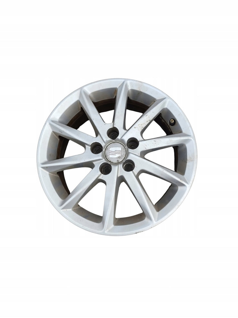 1x Alufelge 15 Zoll 6.0" 5x100 38ET Glanz Silber 6J0601025K Seat Ibiza Iv FEL2732883272bw