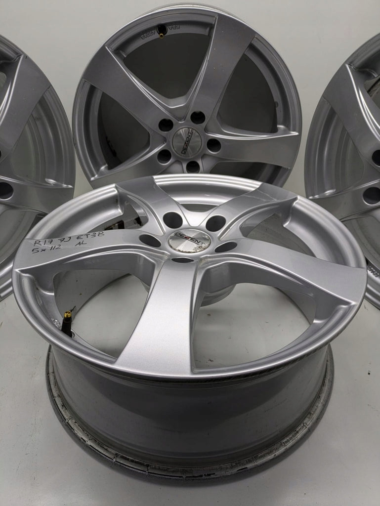 4x Alufelge 17 Zoll 7.0" 5x112 38ET KBA47783 Audi Rim Wheel FEL3615156387rt