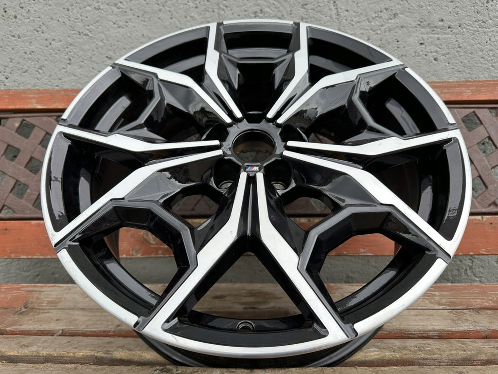 1x Alufelge 19 Zoll 7.5" 5x112 32ET Glanz Schwarz 7916263 BMW X3 G01 G02 FEL8978007763ru