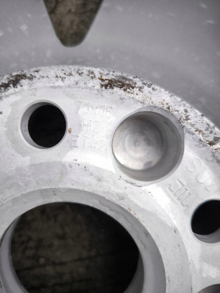 1x Alufelge 16 Zoll 7.0" 5x112 42ET 4F0601025AN Audi A4 A3 Rim Wheel FEL4353880256xh