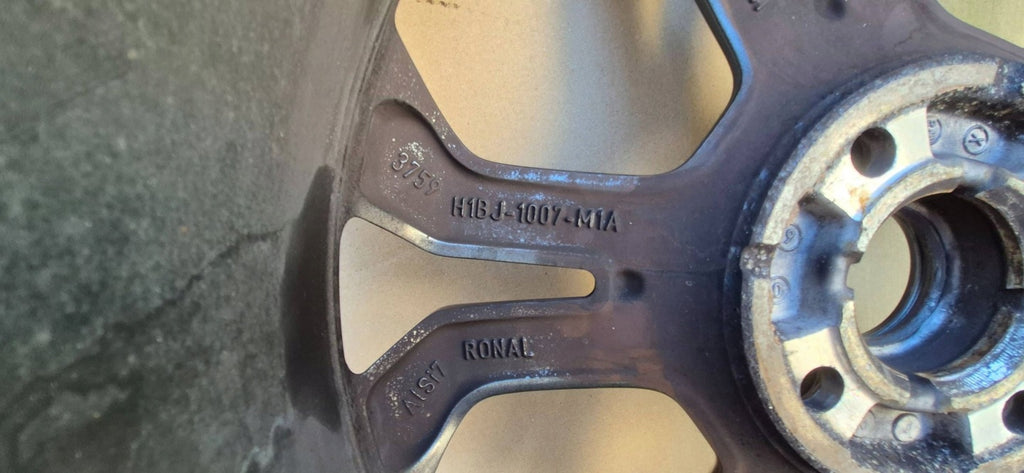 1x Alufelge 17 Zoll 7.0" 4x108 47 5ET H1BJ-1007-M1A Ford Fiesta I Rim Wheel FEL2479547132vn