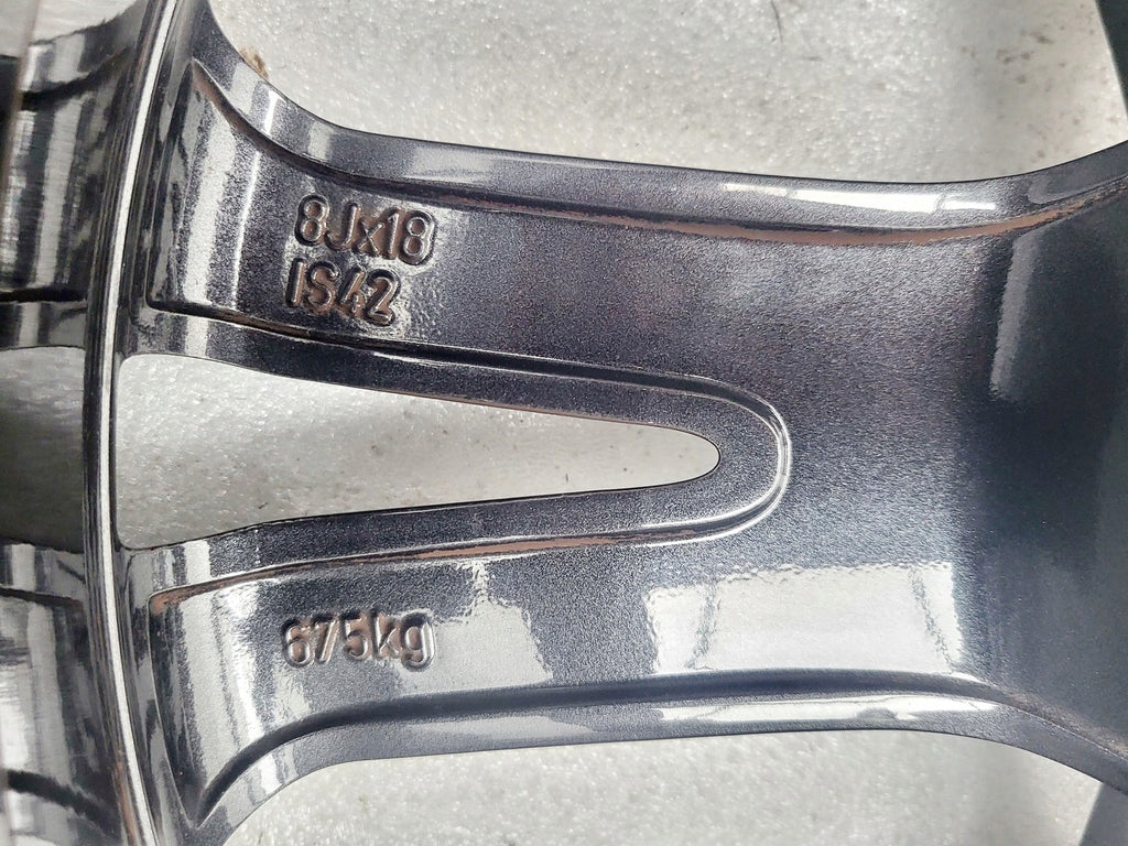 1x Alufelge 18 Zoll 8.0" 5x120 42ET Glanz Silber 32026039 Opel Insignia