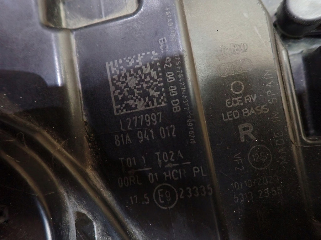 Frontscheinwerfer Audi Q2 Gab 81A941012 Full LED Rechts Scheinwerfer Headlight