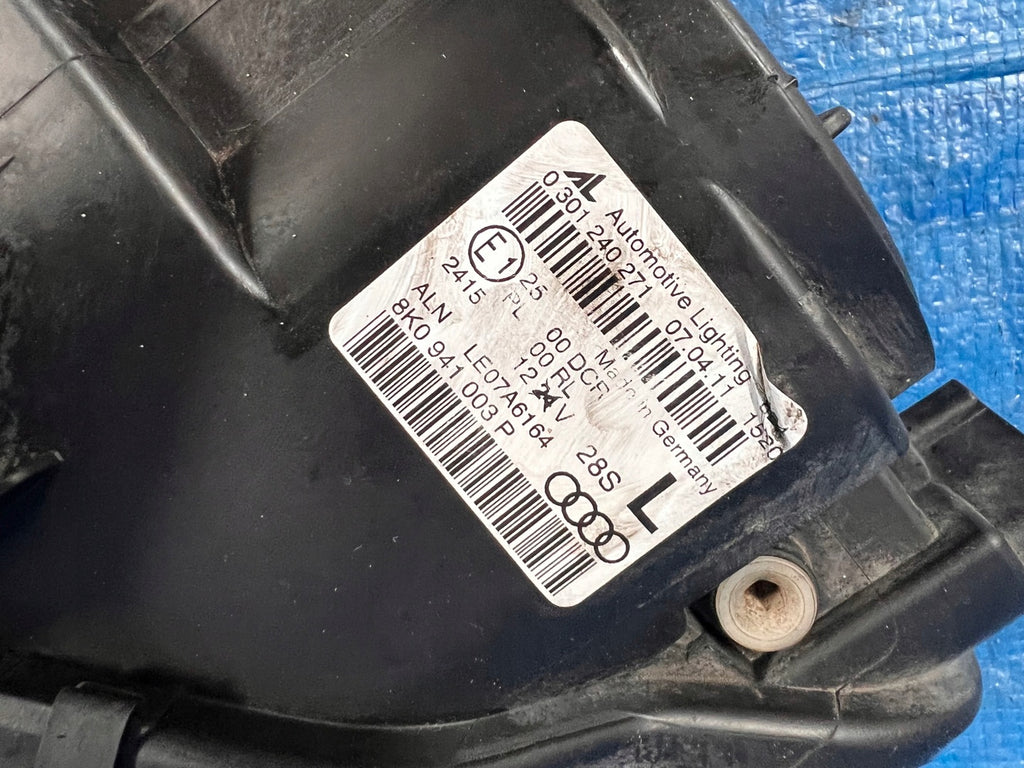 Frontscheinwerfer Audi A4 B8 8K0941003P Xenon Links Scheinwerfer Headlight