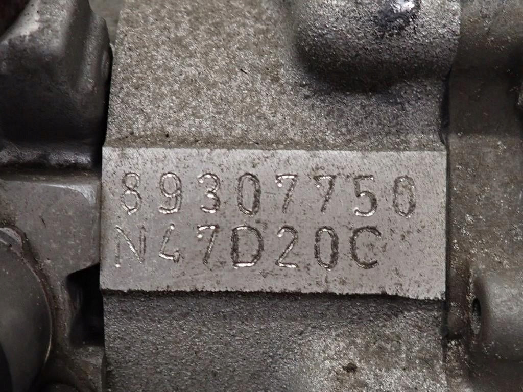 Motor BMW X3 E83 E84 N47D20C 2.0 143PS 105kW 195TKm 2011 Diesel Engine Komplett