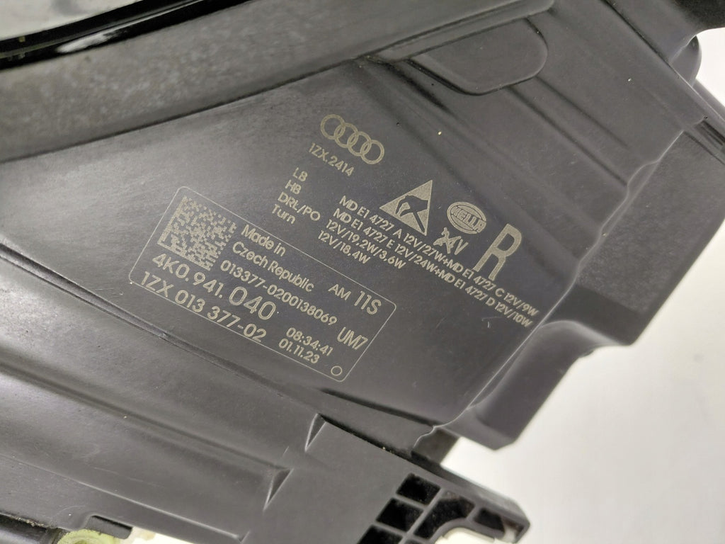 Frontscheinwerfer Audi A6 C8 4K0941040 Full LED Rechts Scheinwerfer Headlight SCH3481726845dy