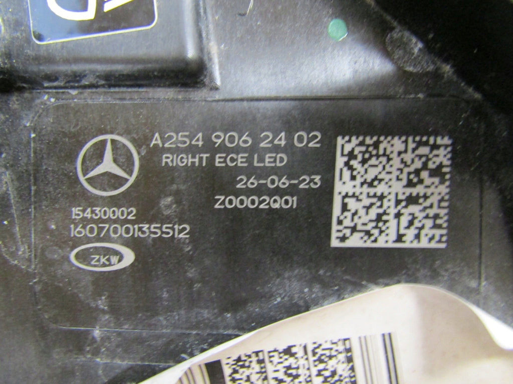 Frontscheinwerfer Mercedes-Benz Glc A2549062402 LED Rechts Headlight SCH3887821606po