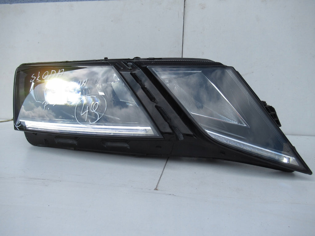 Frontscheinwerfer Skoda Octavia III 7P5941591 LED Rechts Scheinwerfer Headlight SCH1601078065xy