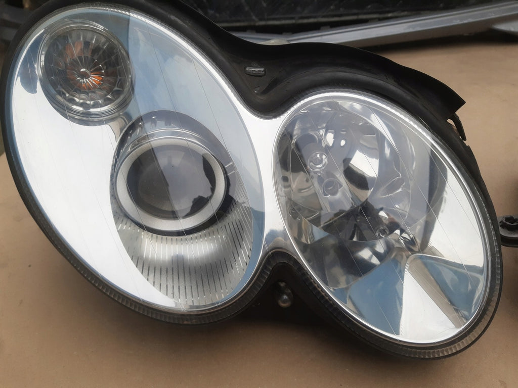 Frontscheinwerfer Mercedes-Benz Clk Xenon Ein Satz Scheinwerfer Headlight