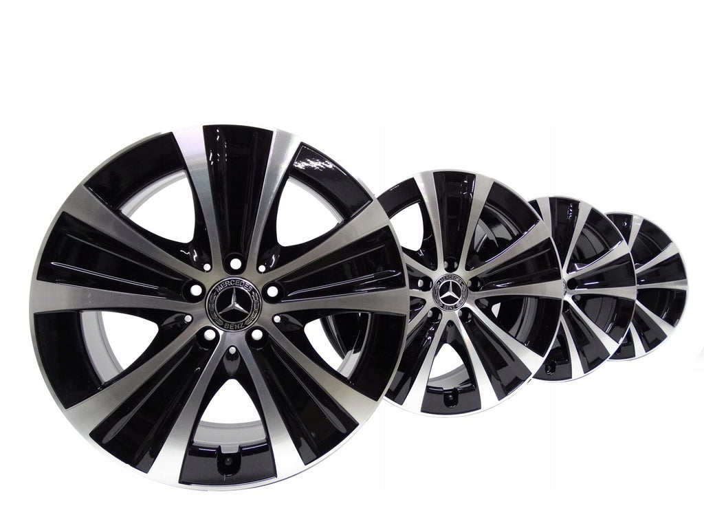 4x Alufelge 18 Zoll 8.0" 5x112 43ET A2134013700 Mercedes-Benz W213 Rim Wheel