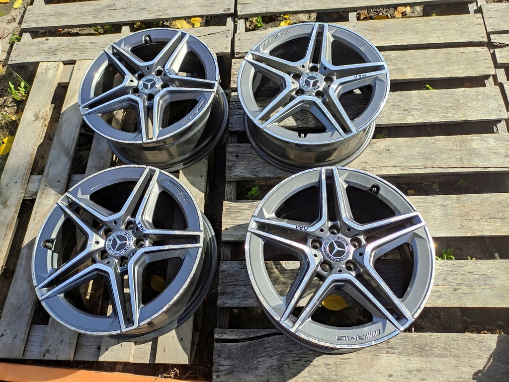 4x Alufelge 18 Zoll 7.5" 5x112 49ET A1774011500 Mercedes-Benz W177 Rim Wheel FEL6816067287ct