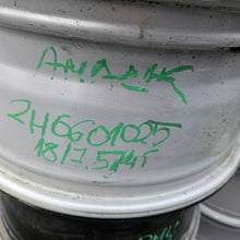 Load image into Gallery viewer, 1x Alufelge 18 Zoll 7.5" 5x120 45ET Glanz Grau 2H6601025 VW Amarok Rim Wheel FEL9565209706ho