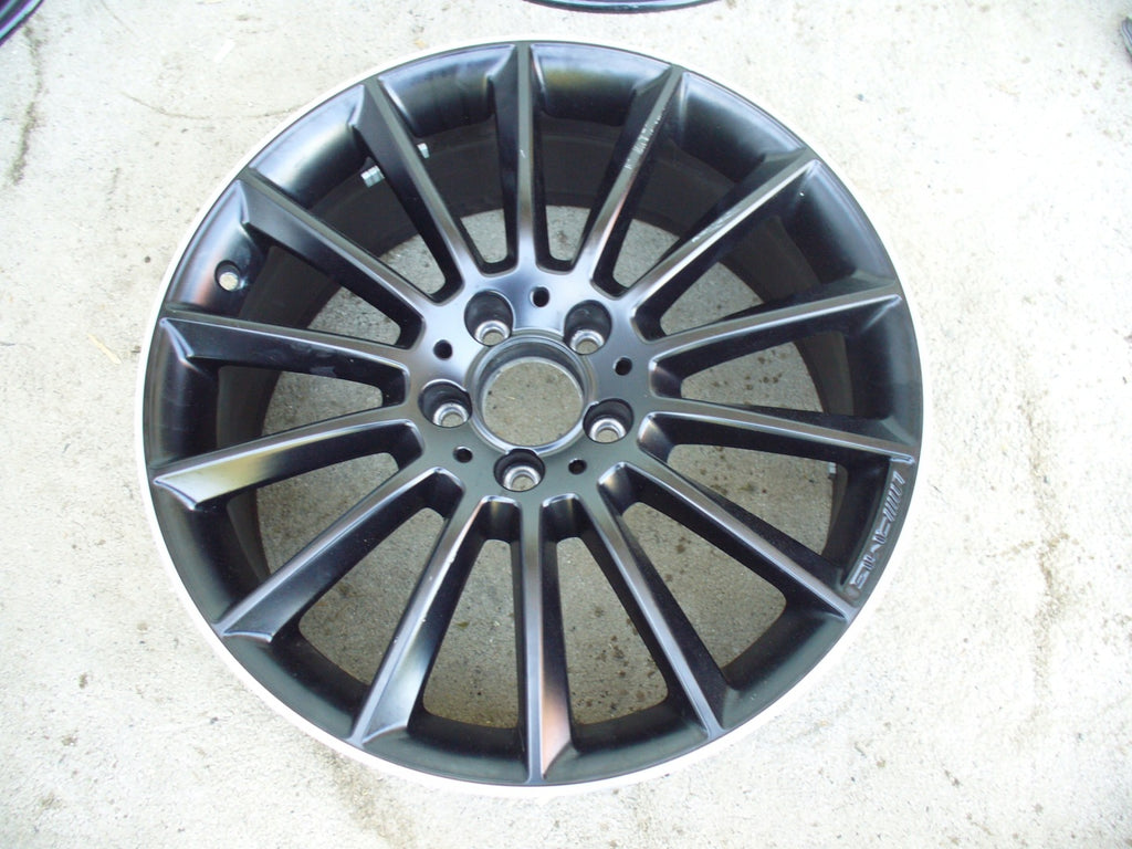 1x Alufelge 19 Zoll 8.5" 5x112 55ET A1184010300 Mercedes-Benz Cla X118 C118 FEL2215183910zr