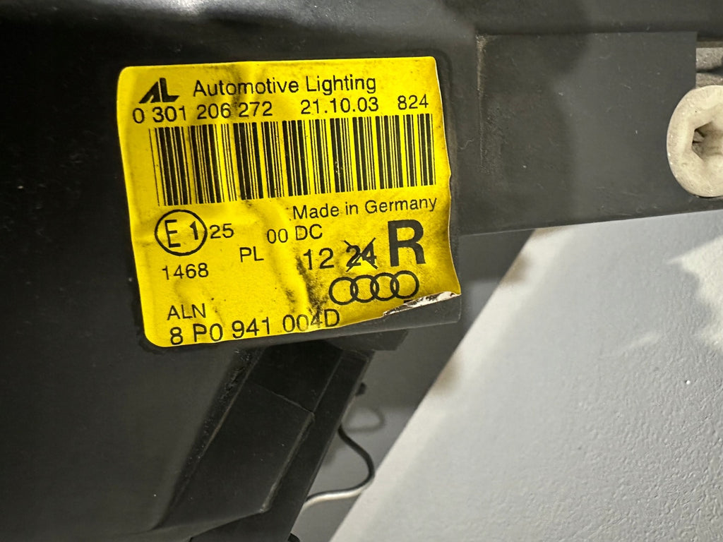 Frontscheinwerfer Audi A3 8P0941004D Xenon Rechts Scheinwerfer Headlight