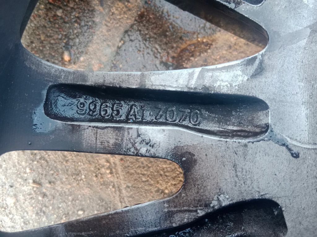 1x Alufelge 17 Zoll 7.0" 5x114.3 45ET Glanz Silber 9965A17070 Mazda Cx5 Cx-5