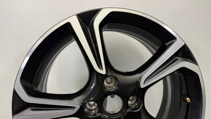1x Alufelge 17 Zoll 7.0" 4x108 38ET Glanz Schwarz 9832281680 Opel Rim Wheel FEL3408119699ob