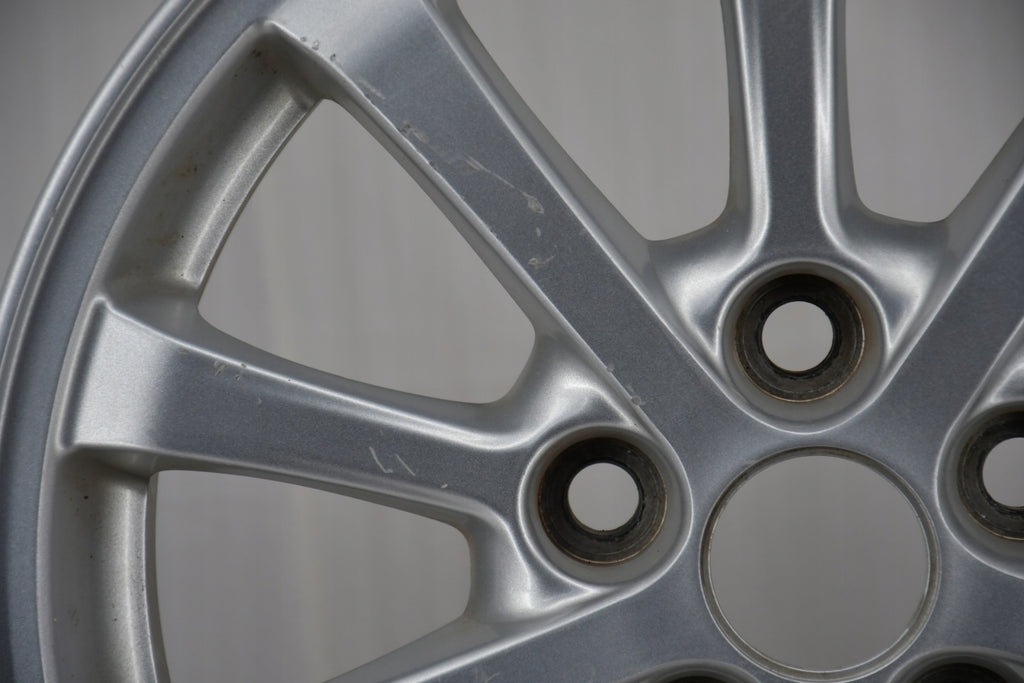 1x Alufelge 16 Zoll 6.5" 5x114.3 46ET Glanz Silber Mitsubishi I Rim Wheel FEL5091517022fo