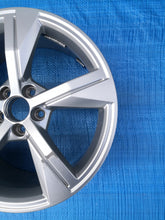 Load image into Gallery viewer, 1x Alufelge 17 Zoll 7.5&quot; 5x100 46ET Glanz Silber 82A601025G Audi A1 Rim Wheel