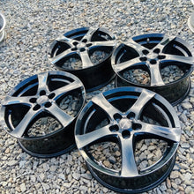 Load image into Gallery viewer, 4x Alufelge 17 Zoll 7.0" 5x114.3 50ET Glanz Schwarz KBA48362 Hyundai I Rim Wheel FEL6592339461um