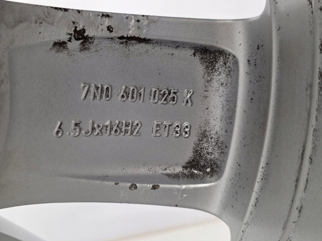 1x Alufelge 16 Zoll 6.5" 3x112 33ET 7N0601025K Seat Alhambra Sharan Rim Wheel FEL7215485715pk