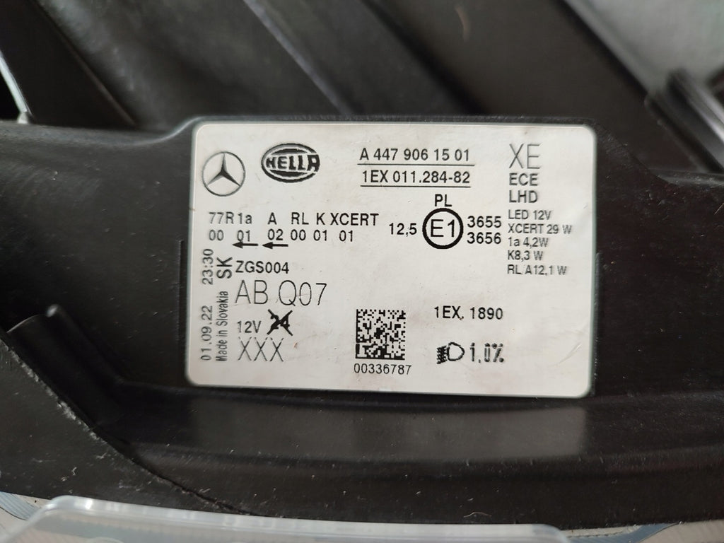 Frontscheinwerfer Mercedes-Benz Vito W447 4479061501 A4479061501 Rechts