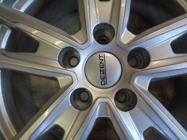 4x Alufelge 17 Zoll 7.0" 5x114.3 50ET Glanz Silber Rim Wheel FEL3048194983td