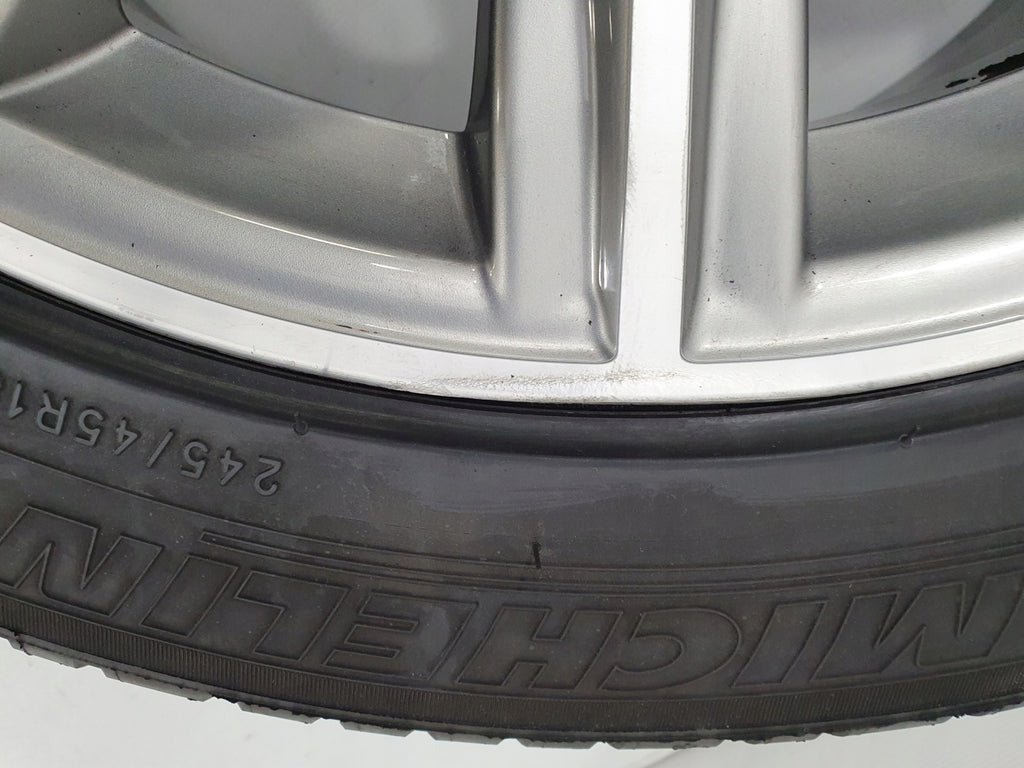 1x Alufelge 18 Zoll 8.0" 5x112 30ET Glanz Grau 6874440 BMW G31 G30 Rim Wheel FEL1352814506hh