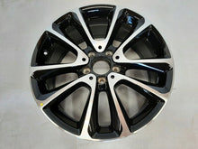 Laden Sie das Bild in den Galerie-Viewer, 1x Alufelge 18 Zoll 8.0" 5x112 43ET Glanz Schwarz A2134011600 Mercedes-Benz W213 FEL8265214755sf