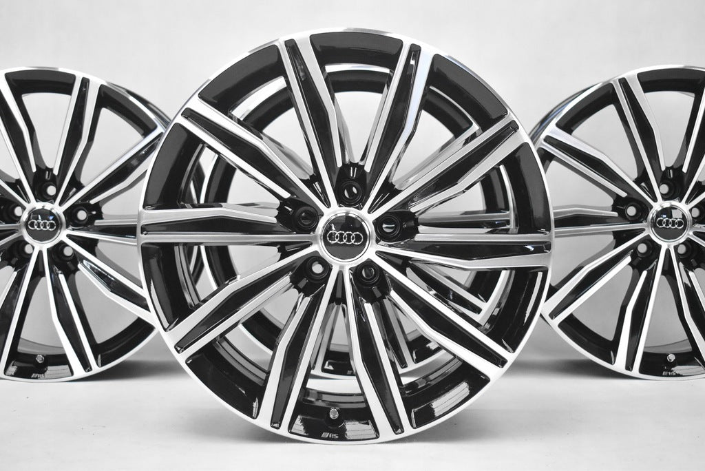 4x Alufelge 19 Zoll 8.5" 5x112 40ET Glanz Silber 4K0601025 Audi A6 Rim Wheel FEL8067516857up