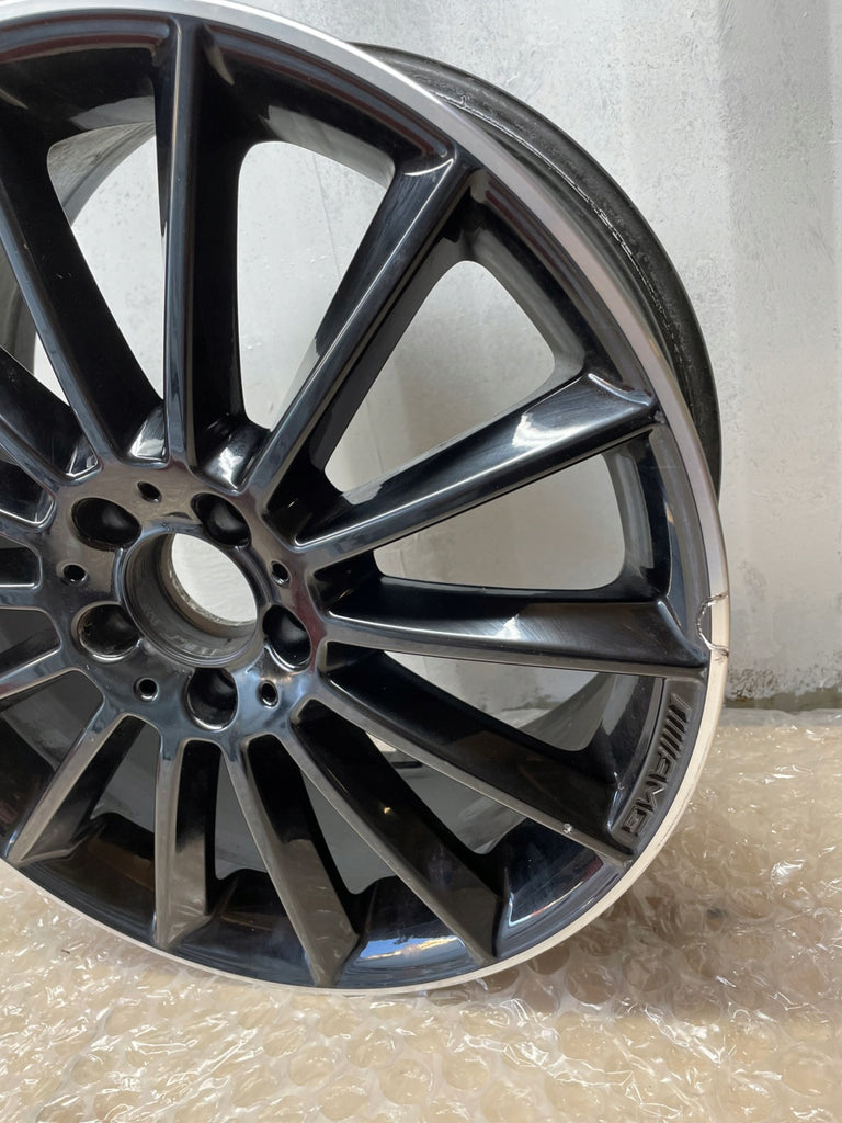 1x Alufelge 19 Zoll 7.5" 5x112 49ET Glanz Schwarz A1774011600 Mercedes-Benz W177 FEL9899373085zx
