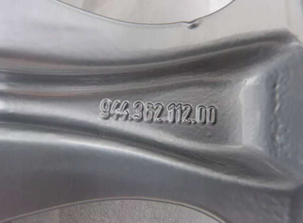 1x Alufelge 16 Zoll 6.0" 5x130 52ET Glanz Silber 94436211200 Porsche Carrera FEL9999671874vl