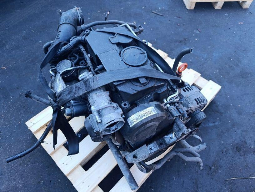Motor VW Passat Golf V I BLS 1.9 TDI 105PS 77kW 255TKm Diesel Engine Komplett