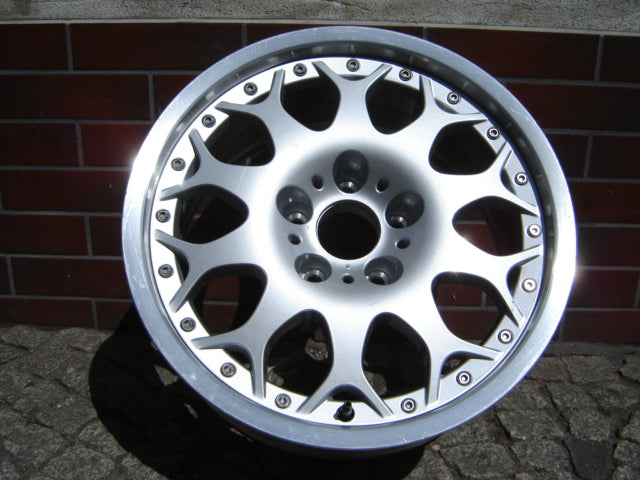 1x Alufelge 17 Zoll 8.0" 5x120 20ET Glanz Silber 6756231 BMW Rim Wheel FEL4350172098ay