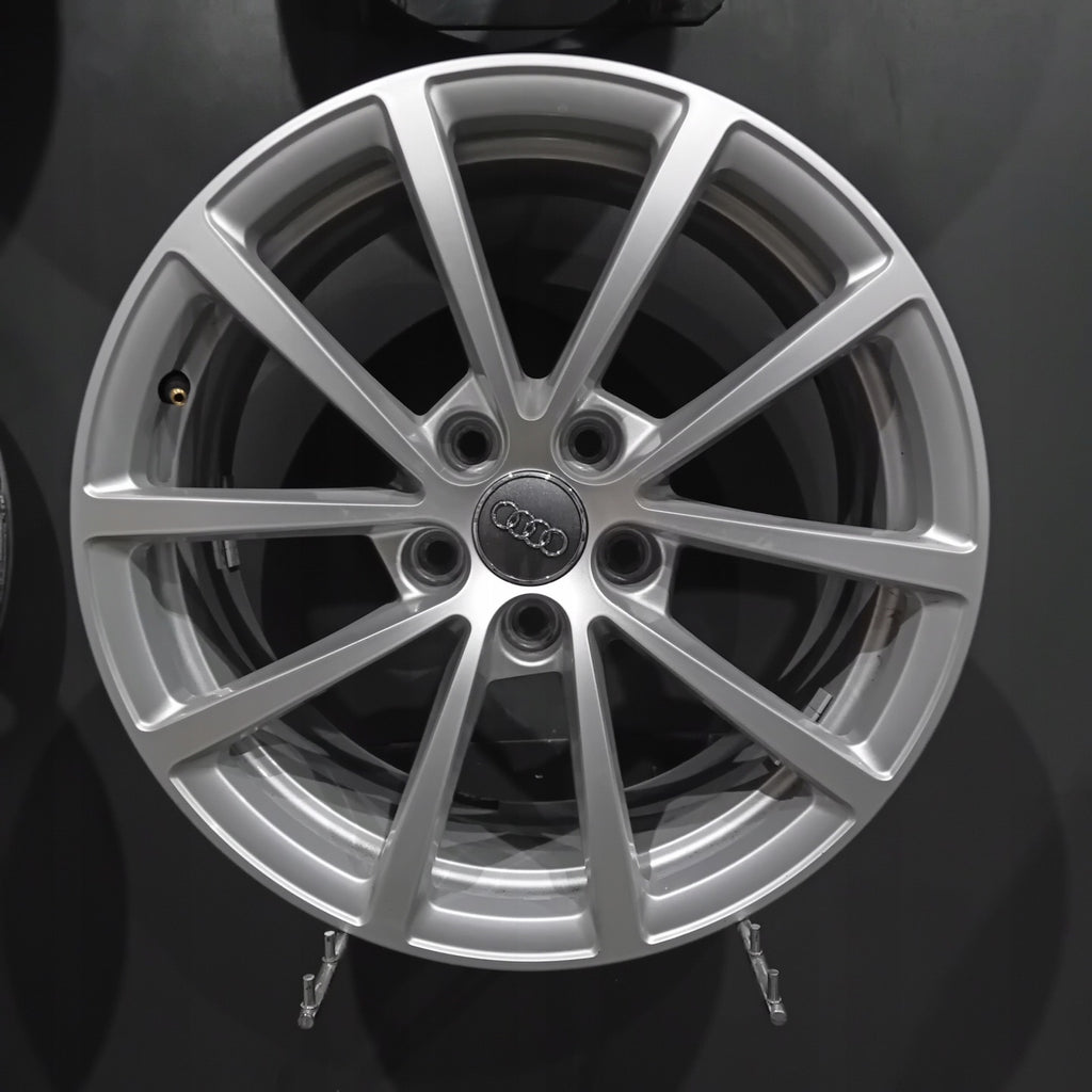 4x Alufelge 17 Zoll 7.5" 5x112 36ET Glanz Silber 4K0601025- Audi A6 C7 B8 FEL2995503286fs