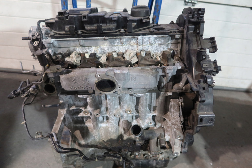 Motor Peugeot 308 I HMR EB2FA 1.6 HDI 123TKm Diesel Engine Unkomplett